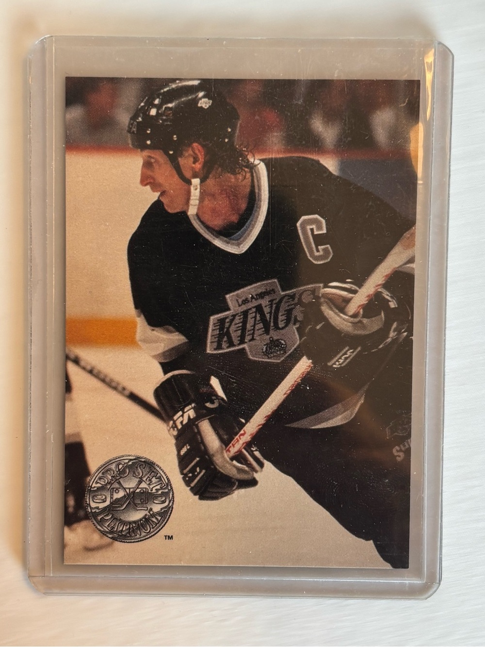 Wayne Gretzky 1991-92 Pro Set Platinum #52 LA Kings Hockey Card